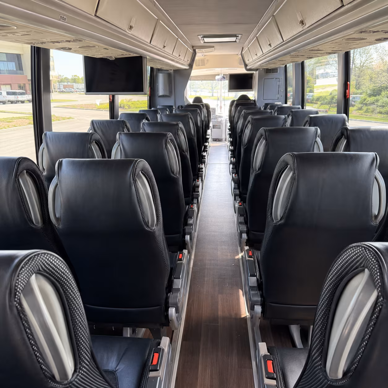 san leandro charter bus interior gallery