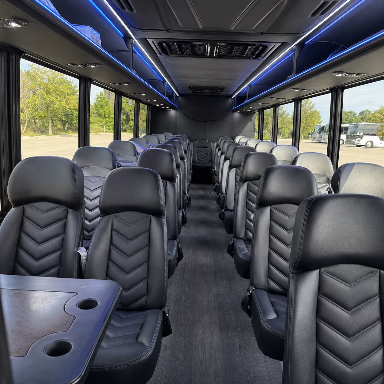 san leandro prom transportation onboard seating